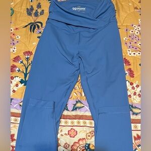 90 Degree By Reflex Women’s light blue Leggings